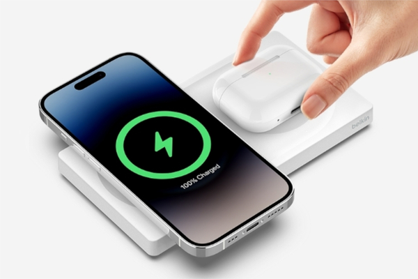 Belkin、公式MagSafe充電モジュールと5WのQi充電パッドを搭載した