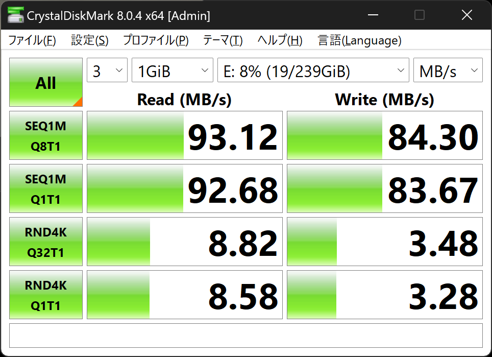 アクションカムで使うmicroSDカードのデータ転送速度が最大で5倍以上高速になった件