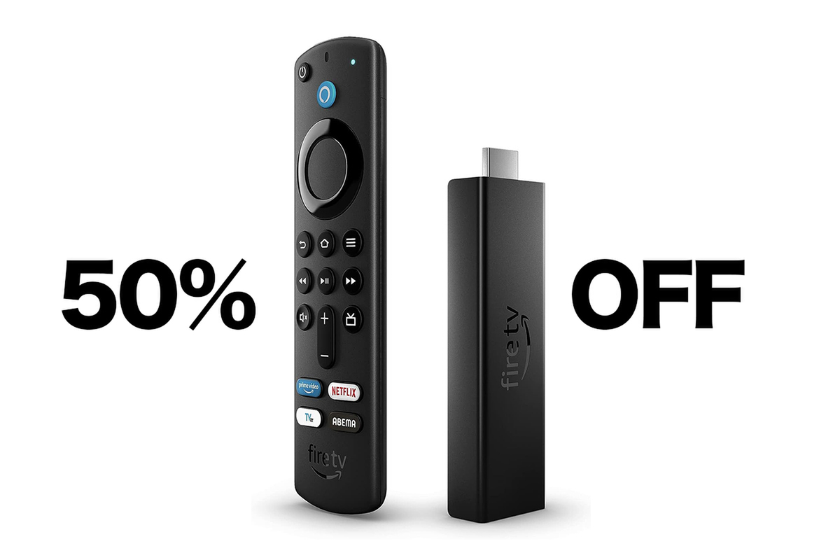 ASCII.jp：【50％オフ】Fire TV Stick 4K Maxが3480円で安すぎ：Amazon 