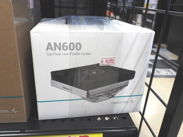 高さを抑えたロープロファイルCPUクーラー「AN600」がDeepcoolから発売