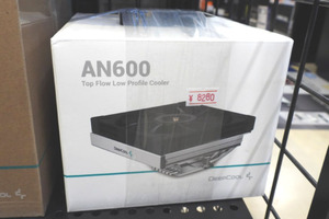 高さを抑えたロープロファイルCPUクーラー「AN600」がDeepcoolから発売