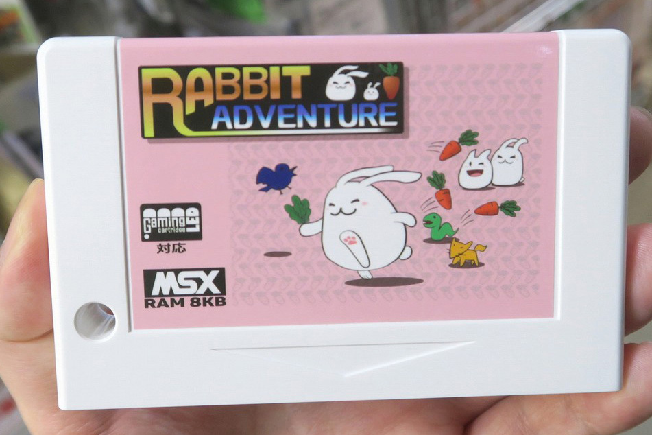 ASCII.jp：MSX向けの新作同人アクションゲーム「Rabbit Adventure」が