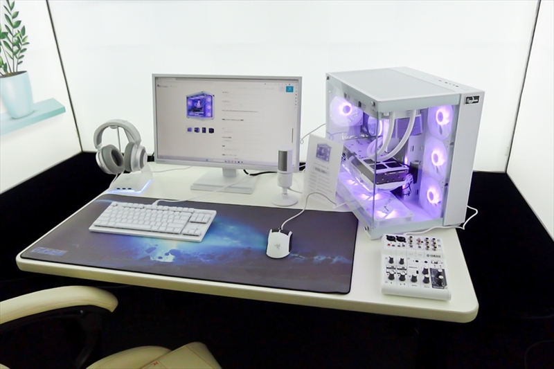 YouTuber「兎鞠まり」コラボPCも準備中！マイニングベースブースレポ