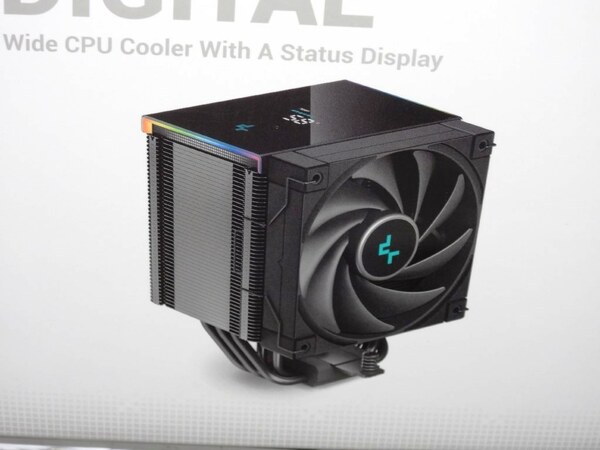 温度表示ができる空冷CPUクーラーがDeepcoolから発売