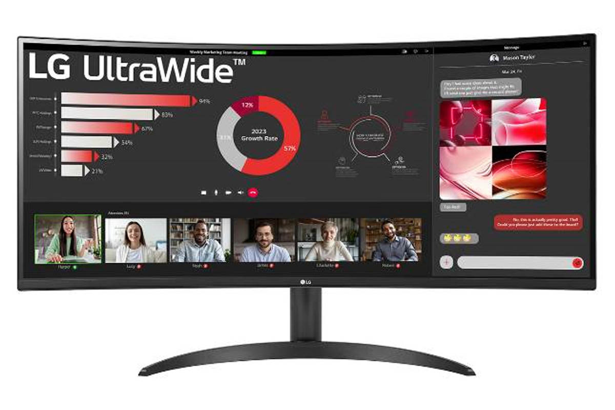 LG 34型湾曲モニター（ゲーミングディスプレー）