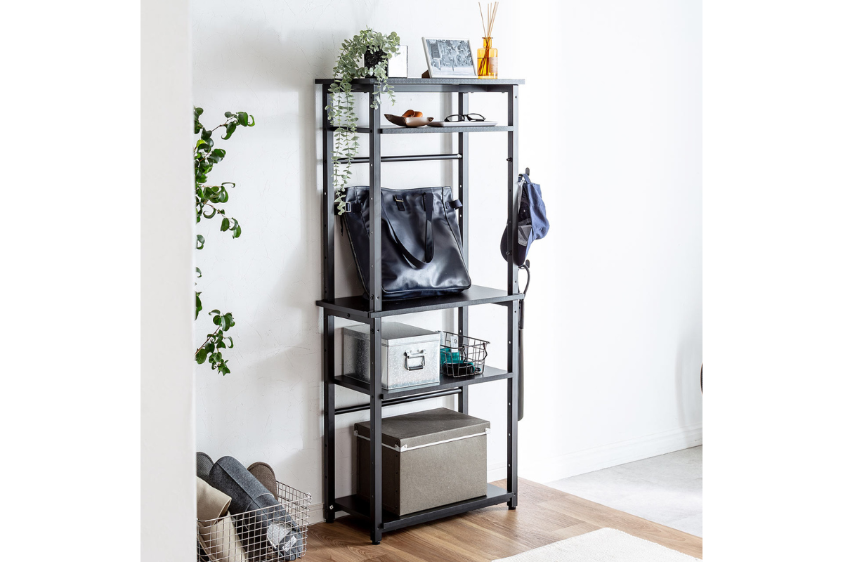 ※確認用※ オープンシェルフ ASCII.jp：サンワダイレクト、作業スペース拡張＆分割して2つの