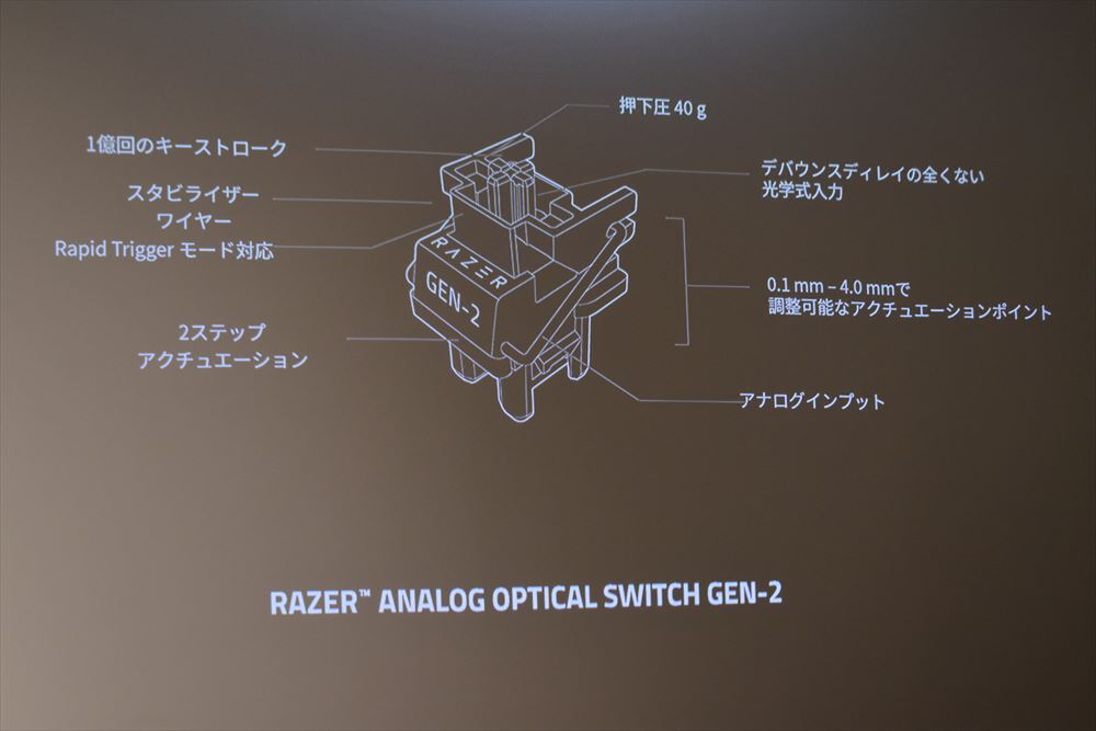 薄すぎるレバーレスアケコン「Razer Kitsune」も！Razer新製品を試してきた