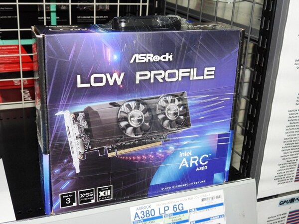 ASCII.jp：ロープロファイル対応のArc A380搭載ビデオカードが発売