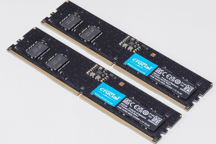 DDR5-4800メモリ 8GB x2 値下げ⭕️ Amazon | クルーシャル (マイクロン製) デスクトップ用メモリ 8GBX2枚