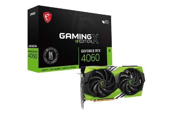 MSI、全世界6000枚限定デザインのビデオカード「GeForce RTX 4060