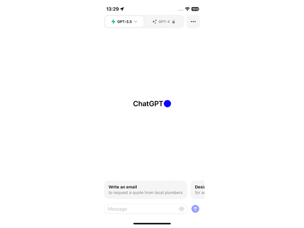 「ChatGPT」アプリ