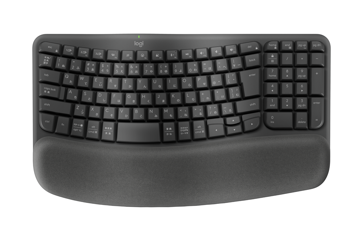 Logitech Introduces Ergonomic Keyboard ‘Logitech WAVE KEYS K820’ with Enhanced Wrist Support and Smart Functionality