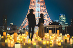 東京プリンスホテル、東京タワーのライトアップとキャンドルアートを楽しめるステイプラン（10月21日・28日限定）開催