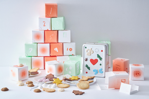 お守りのようなイラストメッセージと手づくりのおいしさが融合