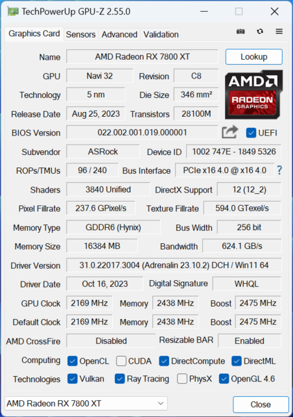 Ryzen 7 7800X3D＆Radeon RX 7800 XTでWQHDゲーミングが快適なBTOパソコンに