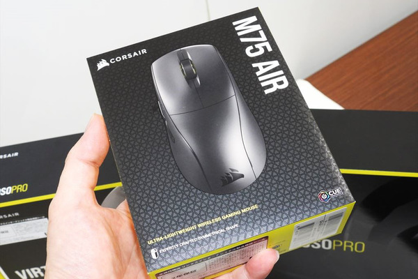 通常のゲーミングマウスより2倍高速な2000Hzのワイヤレスマウスが