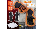 ヒーター内蔵で指先までしっかり温まる、ケーブルレスのヒーター手袋