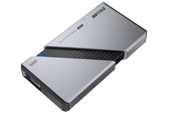 バッファロー、リード最大毎秒3800MBのUSB 4対応ポータブルSSD - 週刊