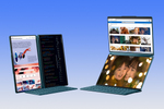 レノボが縦長でも使える2画面のノートPC「Yoga Book 9i Gen 8」を発表