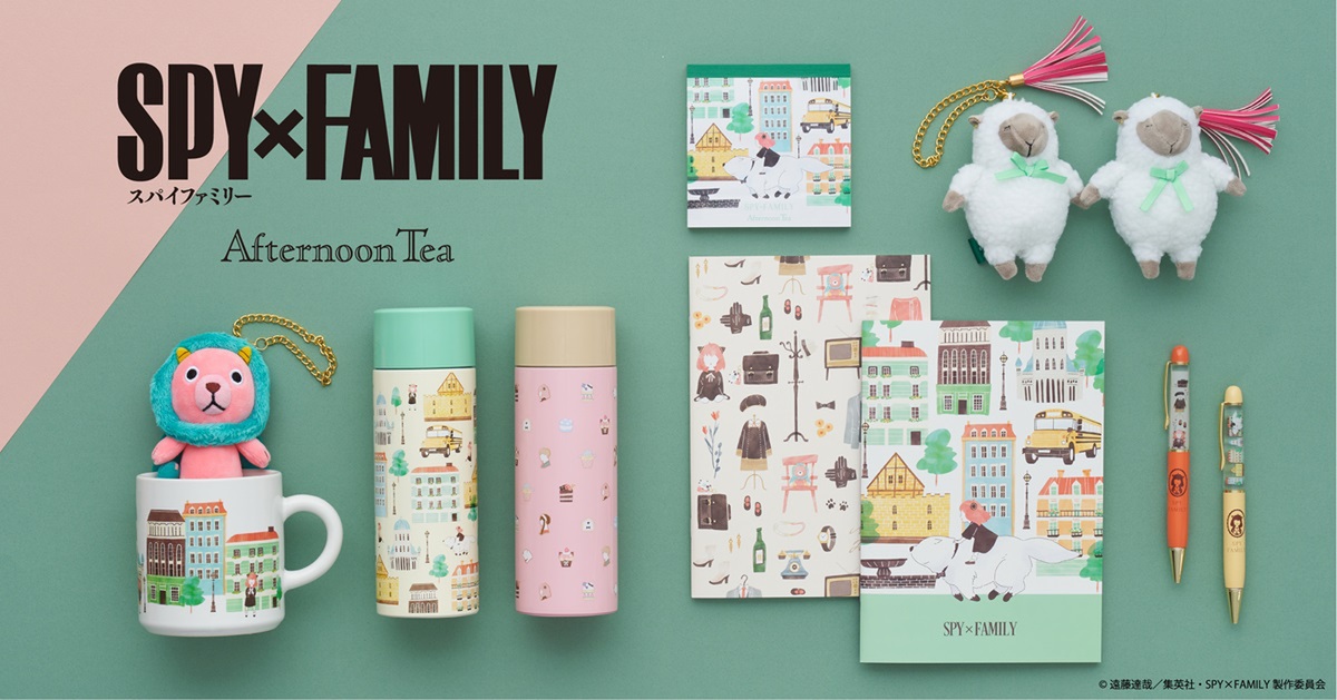 Afternoon Tea LIVING、「SPY×FAMILY」限定コレクションを販売 - 西