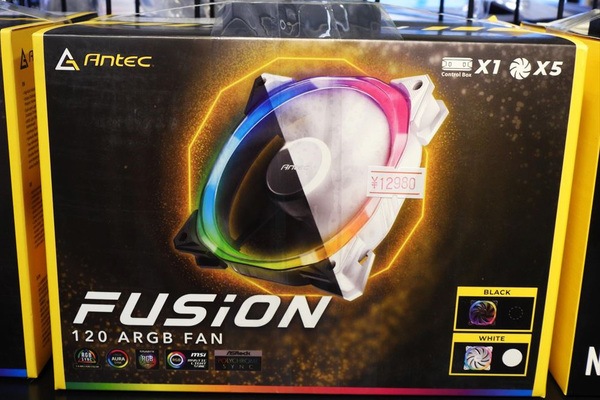 3個や5個パックもあるAntecの120mmARGBファンが発売 - 週刊アスキー
