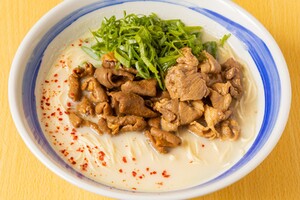 福島ブランド豚×牛乳が斬新な「麺屋 しん蔵」の傑作！ ミルキースープがほっこりマイルド♪ クッキング！