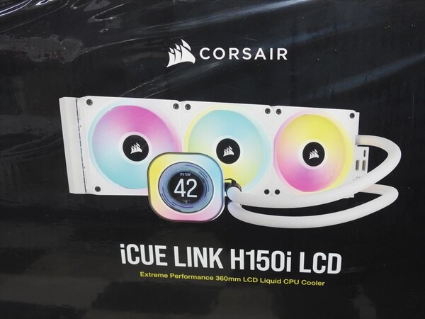 iCUE LINK対応の水冷「iCUE LINK Hi LCD」が発売