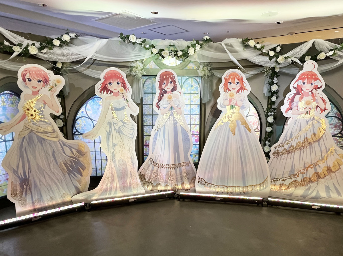 五等分の花嫁 アニメ原画展