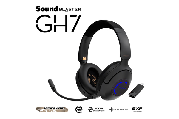 ワイヤレスでも低遅延かつ高音質 「Sound Blaster GH7」 - 週刊アスキー