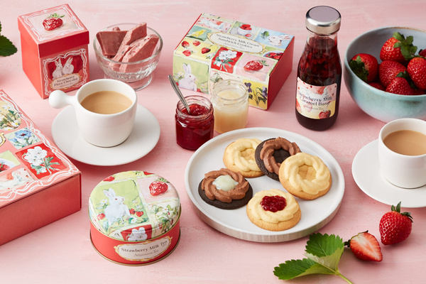 いちごがテーマの春限定紅茶やスイーツを販売！ - 西新宿LOVE WALKER