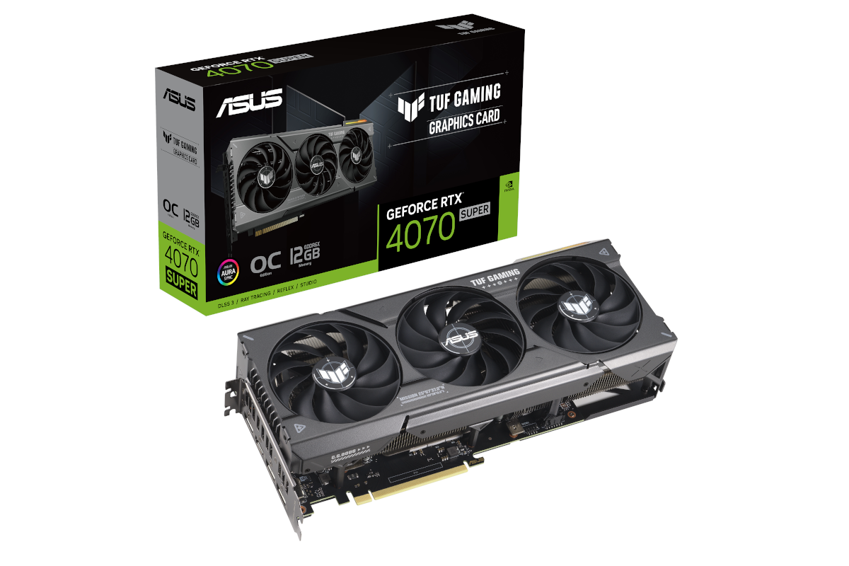ASCII.jp：TUF Gaming、RTX 4070 SUPER搭載ビデオカード