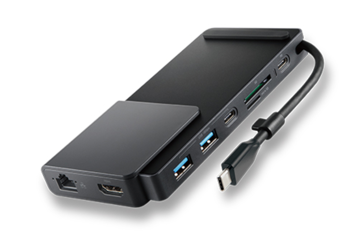 USB Type-Cドッキングステーション ASCII.jp：8in1のUSB Type-Cドッキングステーション