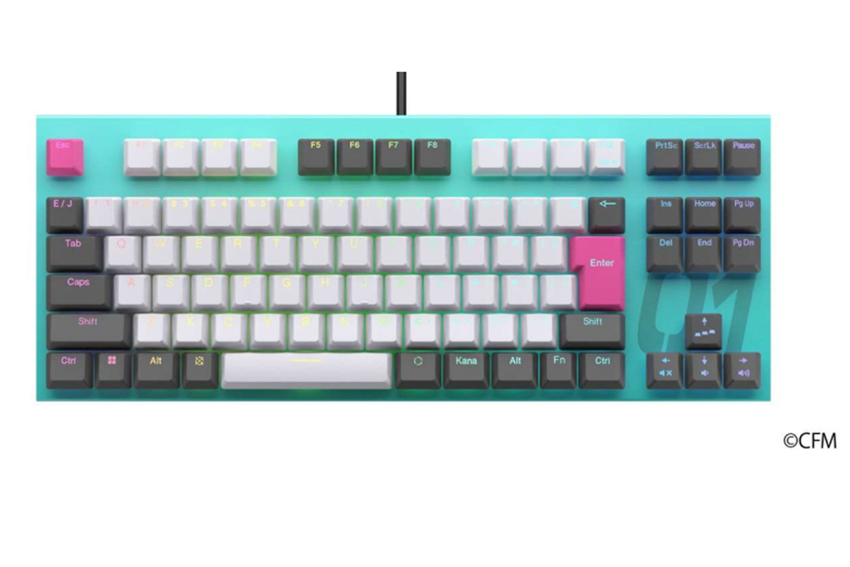 ASCII.jp：“初音ミク×REALFORCE ”ゲーミングキーボード、本日予約受付開始