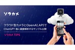 クラウド型カメラと OpenAI API で ChatGPT 風に画像解析するサンプル公開