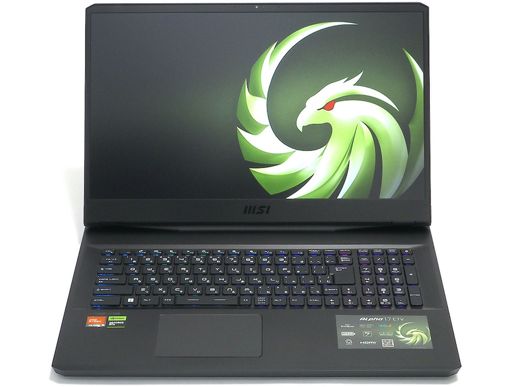 ASCII.jp：大画面でRyzen 9 7945HXと申し分ないゲーミングPC「Alpha 17