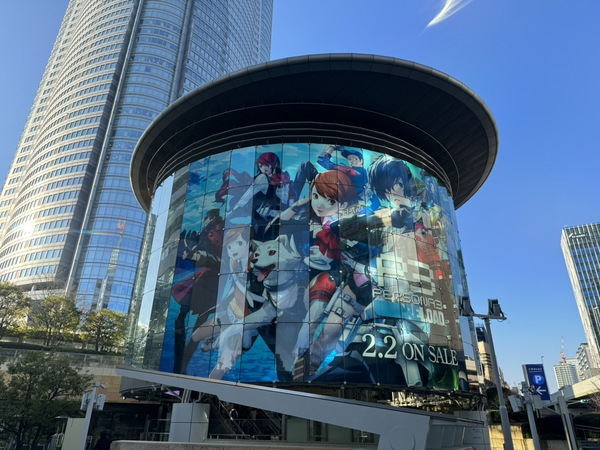 『ペルソナ３ リロード』の大規模広告が六本木・渋谷・品川に登場！