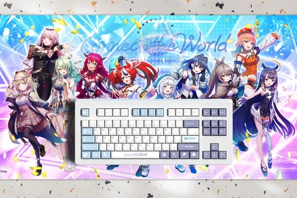 ホロライブENのイベントを記念したキーキャップ＆マウスパッド - 週刊