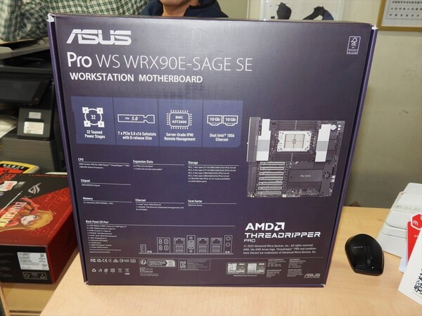 ASCII.jp：AMD WRX90チップセット搭載マザー「Pro WS WRX90E-SAGE SE