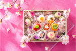 まるで宝石箱やぁ～！ ヒルトン東京、春限定「華てまり寿司アフタヌーン」
