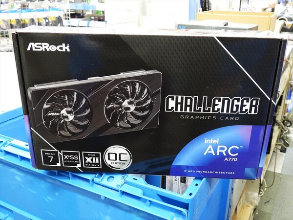 セミファンレスの「Arc A770」搭載ビデオカードがASRockから発売
