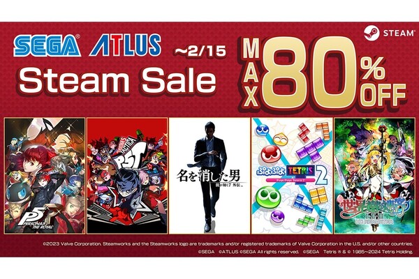 ペルソナ5 タクティカ』が35％オフ！Steamでセガ＆アトラスのセールが