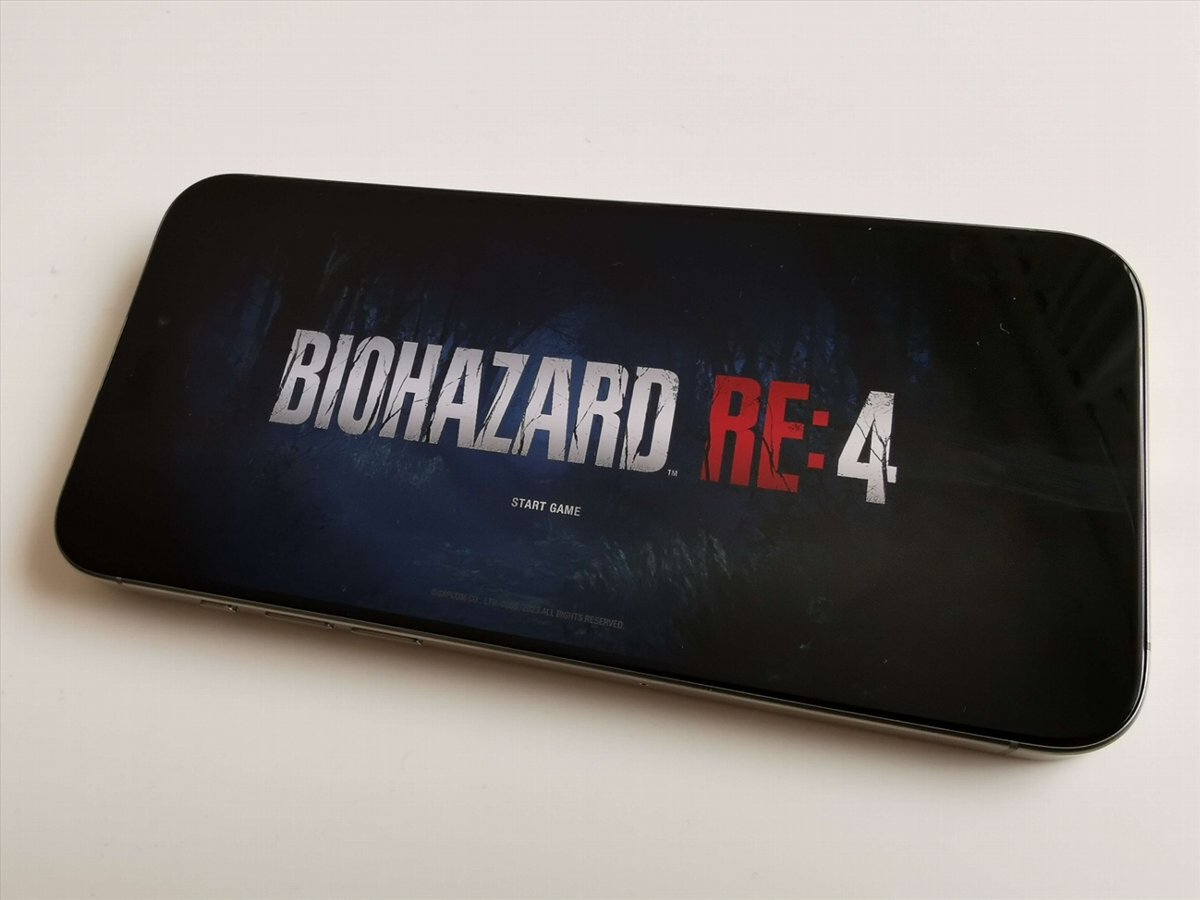 iPhoneで『バイオハザード RE：4』をいつでもどこでも楽しめる！そのプレイフィールをレポート