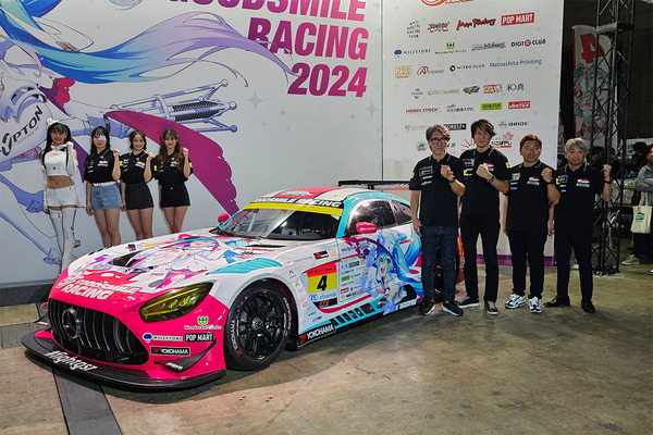 グッドスマイルレーシング、ワンフェスでマシンデザインと新人ミクサポ