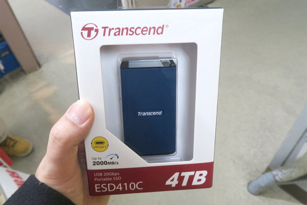 防水＆耐衝撃仕様でUSB Type-C/A両対応なポータブルSSD - 週刊アスキー