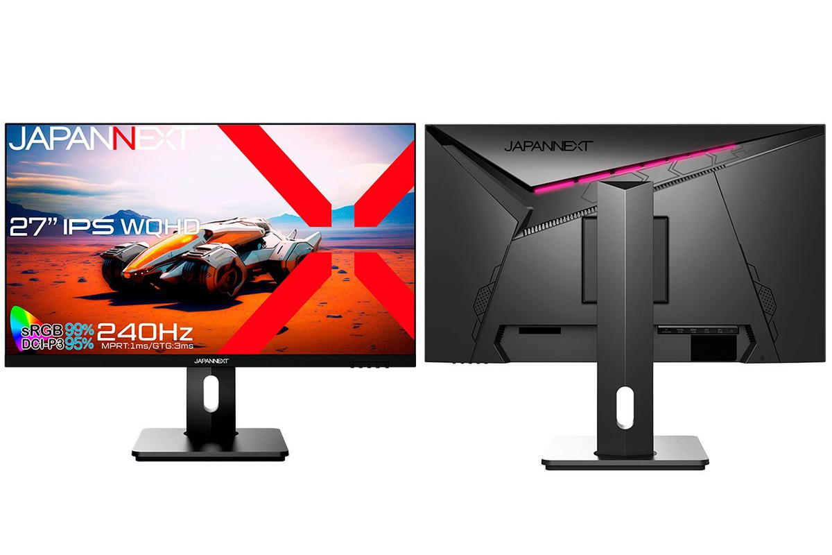 ASCII.jp：お手頃価格のWQHDゲーミングディスプレー「JN-27IPS240WQHDR