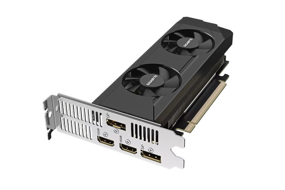 【ロープロファイル】GIGABYTE GeForce RTX3050 6GB ASCII.jp：4系統出力でロープロファイルのGeForce RTX 3050がGIGABYTE