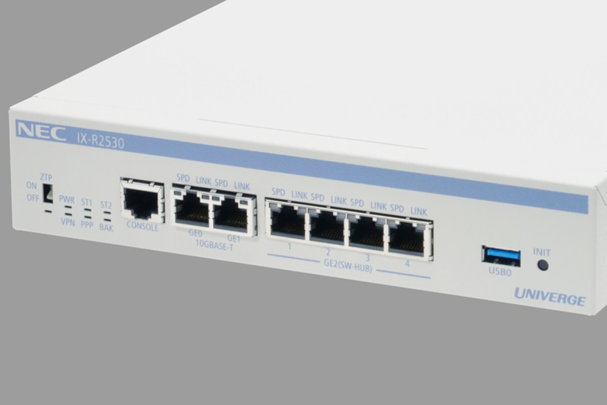 激安取寄NEC 高速アクセスルータ UNIVERGE IX2107 ルーター・ネットワーク機器