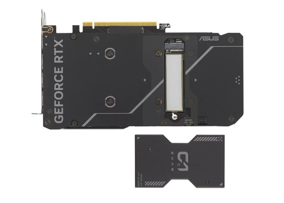 カード背面にM.2 SSDが搭載できるGeForce RTX 4060 TiがASUSからデビュー
