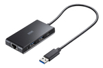 10Gbps対応USBポートも備えるLANアダプター「USB-3HLS8BK／USB-3TCLS8BK」
