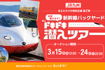 JR九州「新幹線のウラ側を体験できる権利」オークションに出品